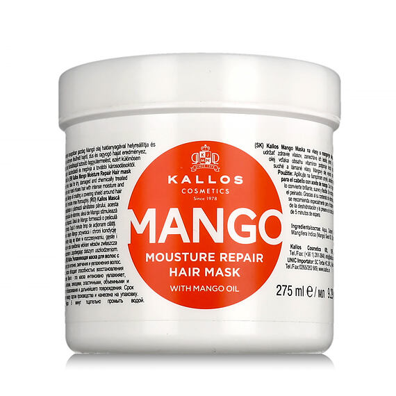 Kallos Mango Moisture Repair Hair Mask 275 ml