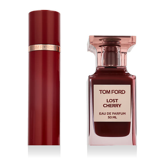 Tom Ford Lost Cherry EDP 50 ml + EDP MINI 10 ml + Kieszonkowy spray do wielokrotnego napełniania U