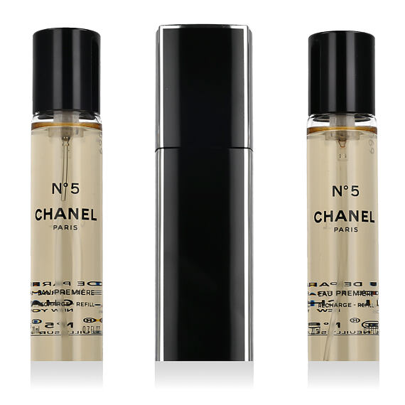 Chanel No 5 Eau Premiere EDP napełnialny 20 ml + EDP wkład 2 x 20 ml W