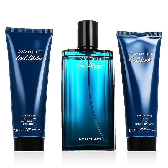 Davidoff Cool Water for Men EDT 125 ml + ASB 75 ml + SG 75 ml M