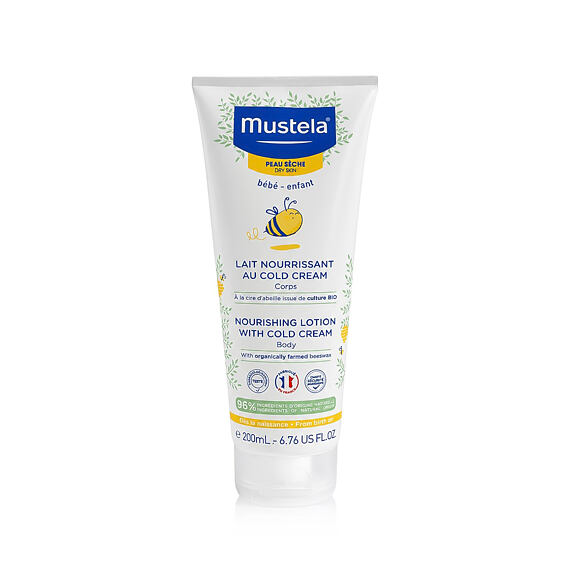 Mustela Bébé odżywcze mleczko do ciała z Cold Cream 200 ml