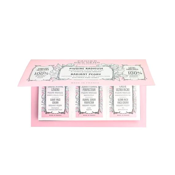 Panier des Sens Radiant Peony Skin Sample Trio