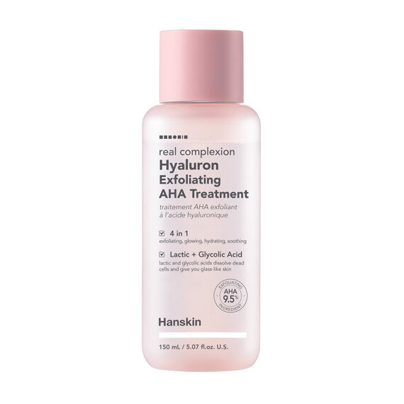 Hanskin Real Complexion Hyaluron Exfoliating AHA Treatment 150 ml