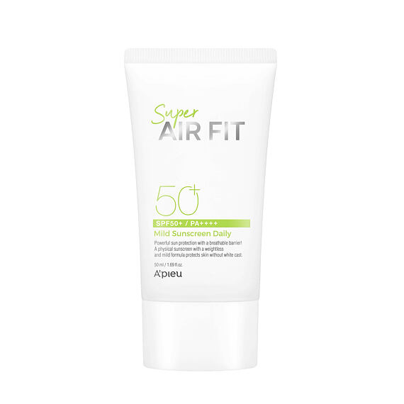 A'pieu Super Air Fit Mild Sunscreen Daily Ex SPF 50+ 50 ml
