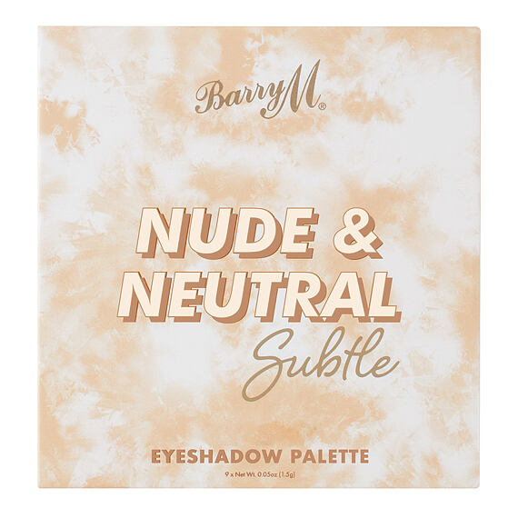 Barry M Nude & Neutral Subtle Eyeshadow Palette 18 g