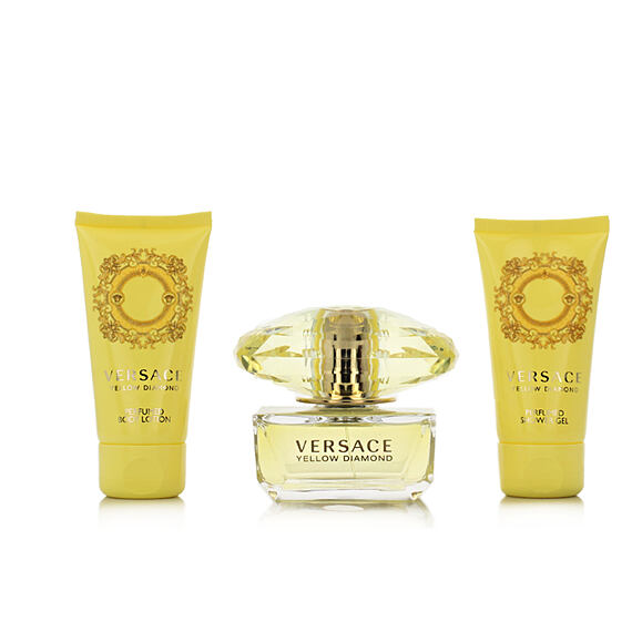 Versace Yellow Diamond EDT 50 ml + SG 50 ml + BL 50 ml W