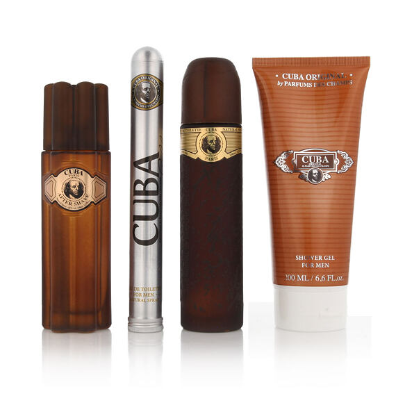 Cuba Gold EDT 100 ml + EDT 35 ml + woda po goleniu 100 ml + SG 200 ml M