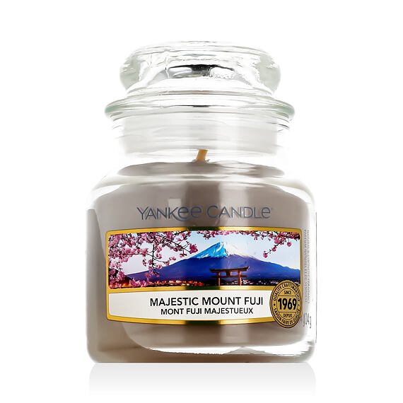 Yankee Candle Classic Small Jar Candles świeca zapachowa Mount Fuji 104 g (wada zabarwienia)