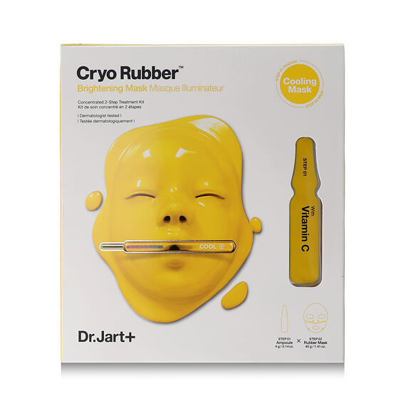 Dr.Jart+ Cryo Rubber™ Brightening Vitamin C 4 g Ampoule + 40 g Mask