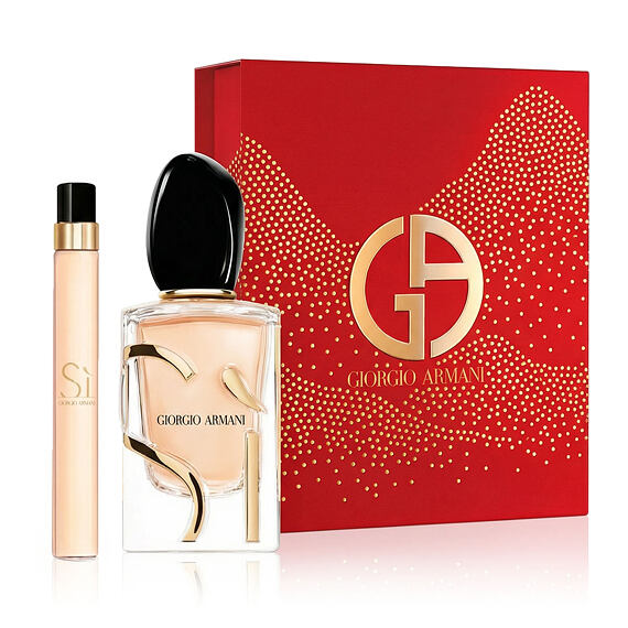 Giorgio Armani Sì EDP napełnialny 50 ml + EDP MINI napełnialny 10 ml W