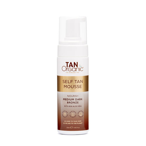 TanOrganic Self Tan Mousse (Medium Dark Bronze) 120 ml