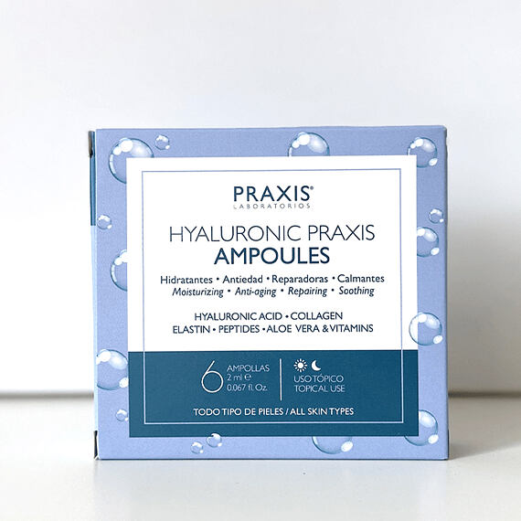Praxis Laboratorios Hyaluronic Praxis Ampoules 6 x 2 ml