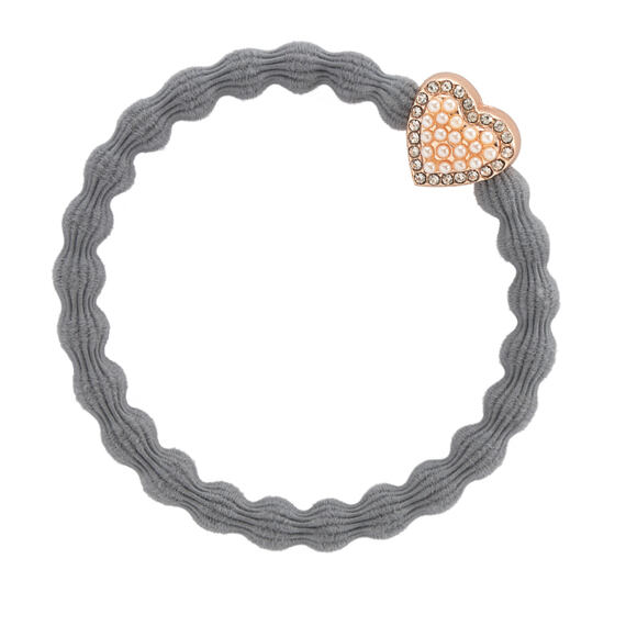 By Eloise London Rose Gold Bling Heart