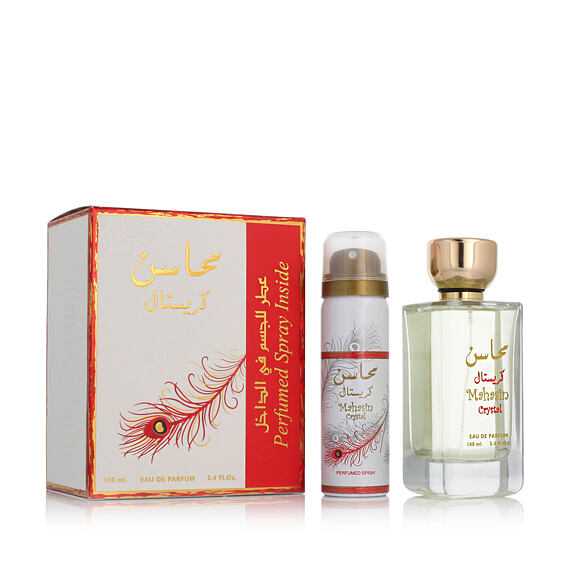 Lattafa Mahasin Crystal EDP 100 ml + DEO w sprayu 75 ml W