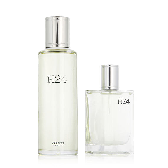 Hermès H24 EDT do wielokrotnego napełniania 30 ml + Woda toaletowa dla mężczyzn - wkład 125 ml M