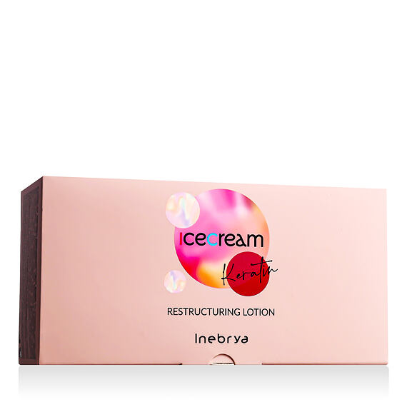 Inebrya Ice Cream Keratin Keratin Restructuring Lotion 12 x 11 ml