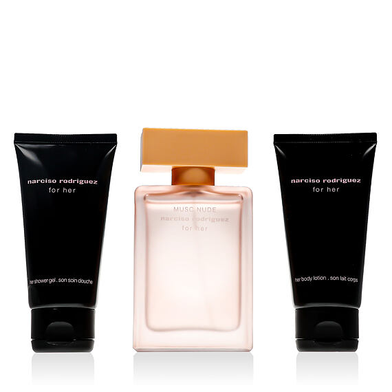 Narciso Rodriguez Musc Nude For Her EDP 50 ml + SG 50 ml + BL 50 ml W