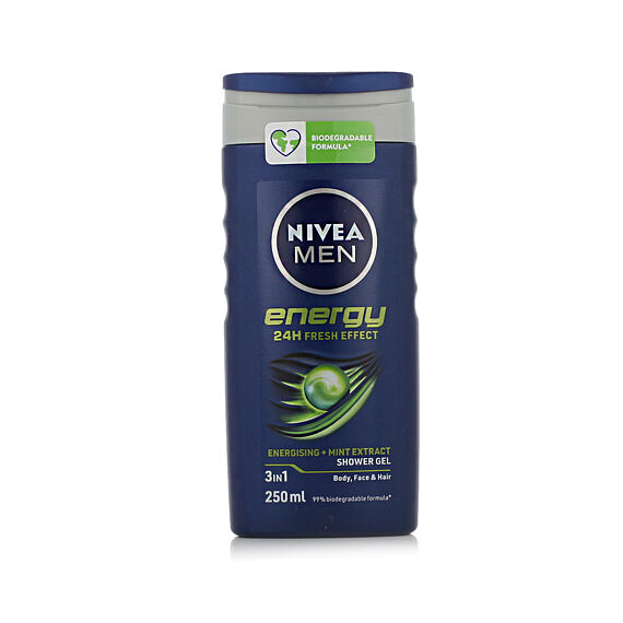 Nivea Men Energy Shower Gel Body & Hair 250 ml M