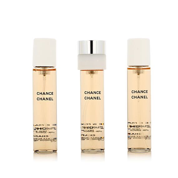 Chanel Chance EDT wkład 2 x 20 ml + Wkład EDT z rozpylaczem 20 ml W

