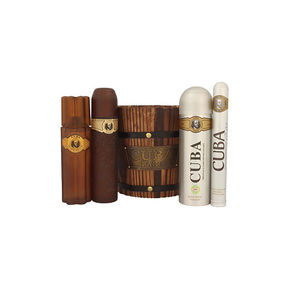 Cuba Gold EDT 100 ml + EDT 35 ml + woda po goleniu 100 ml + DEO w sprayu 200 ml M