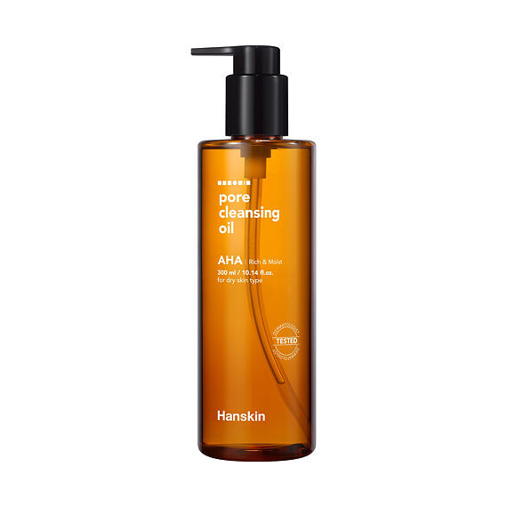 Hanskin Pore AHA Rich & Moist Cleansing Oil 300 ml