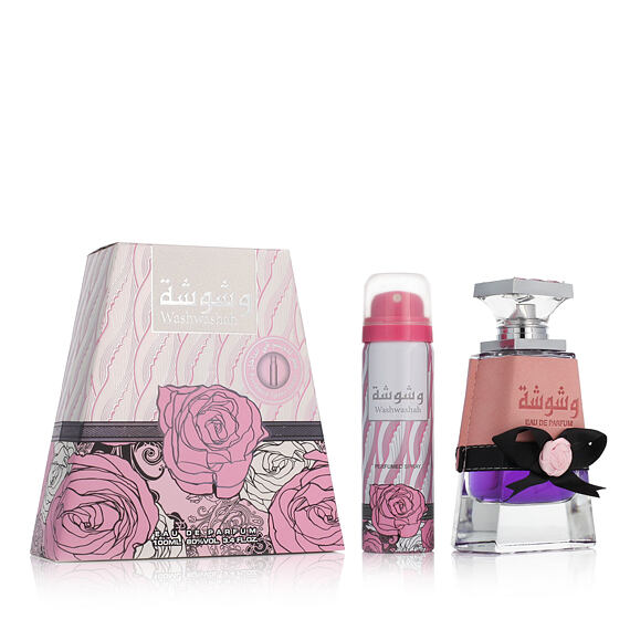 Lattafa Washwashah EDP 100 ml + DEO w sprayu 75 ml W