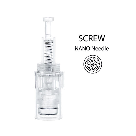 BBmessopen sterylne głowice do Electric Microneedling Pen NANO (gwint zewnętrzny) 10 szt