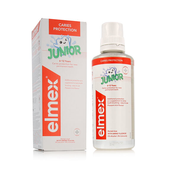 Elmex Junior płyn do płukania ust 400 ml