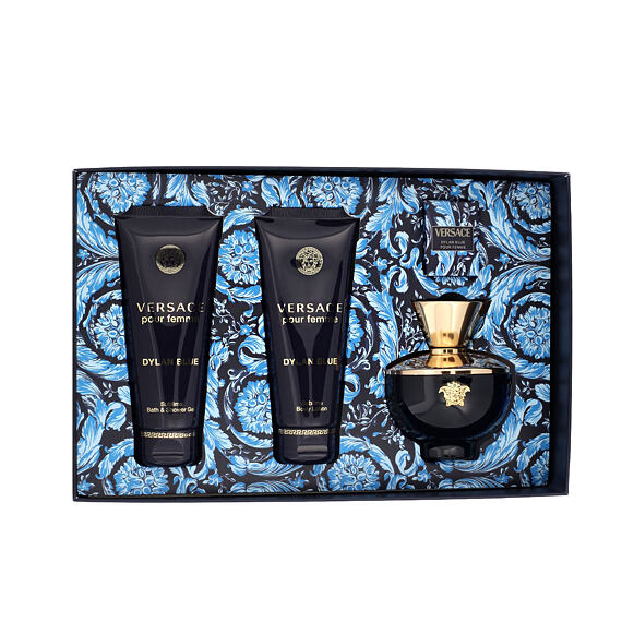 Versace Pour Femme Dylan Blue EDP 100 ml + EDP MINI 5 ml + SG 100 ml + BL 100 ml W