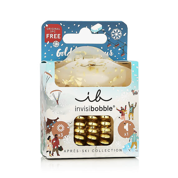 Invisibobble Apres Ski Golden Glamour