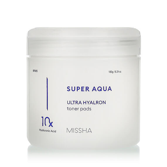 MISSHA Super Aqua Ultra Hyalron Toner Pads 90 szt