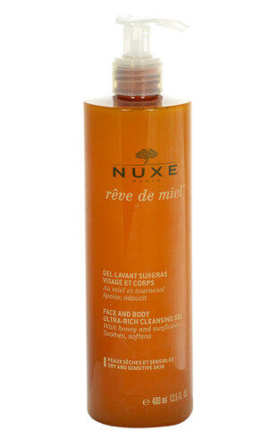 Nuxe Rêve de Miel Face and Body Cleansing Gel 400 ml