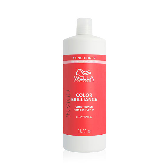 Wella Invigo Color Brilliance Conditioner With Lime Caviar (Fine To Medium Coloured Hair) 1000 ml