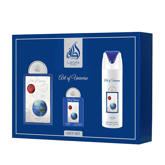 Lattafa Art Of Universe EDP 100 ml + EDP 20 ml + DEO w sprayu 200 ml U
