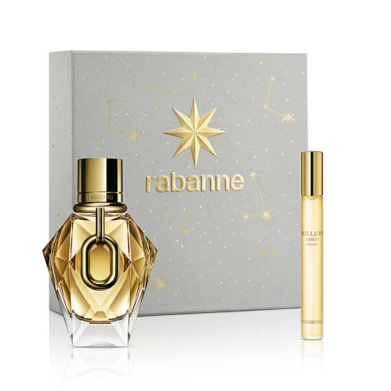Rabanne Million Gold For Her EDP 50 ml + EDP MINI 10 ml W