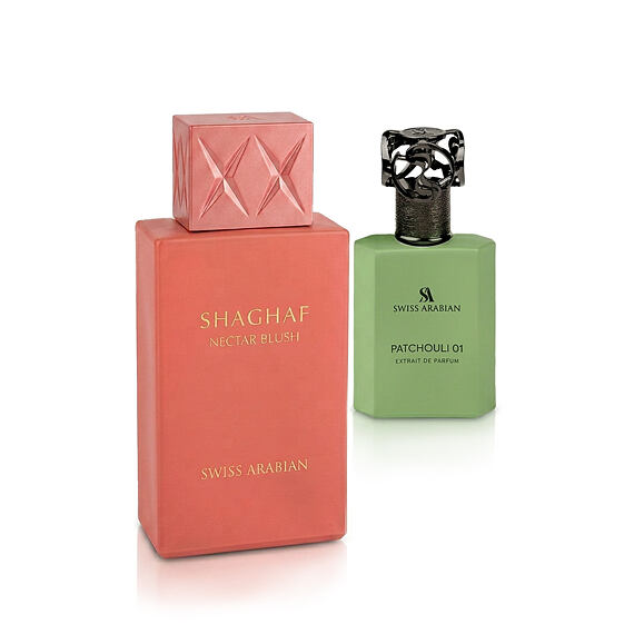 Swiss Arabian Shaghaf Nectar Blush Extrait de Parfum Patchouli 01 50 ml + EDP Shaghaf 75 ml U