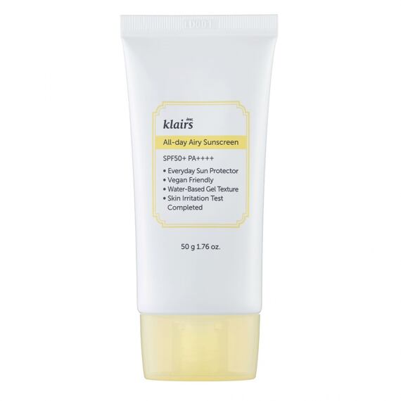 Dear, Klairs All-day Airy Sunscreen SPF 50+ PA++++ 50 g
