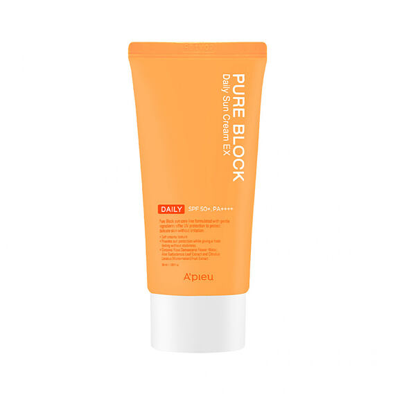 A'pieu Pure Block Natural Daily Sun Cream EX SPF 50+ 50 ml