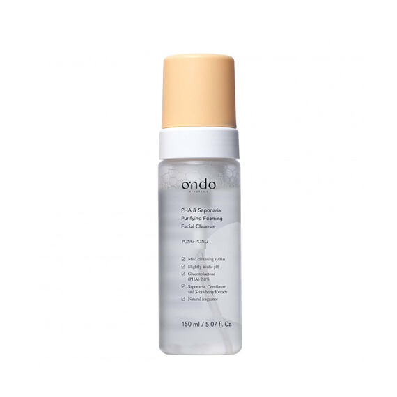 Ondo Beauty 36.5 PONG-PONG PHA & Saponaria Purifying Foaming Cleanser 150 ml