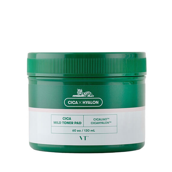 VT Cosmetics Cica Mild Toner Pad 60 szt