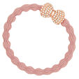 By Eloise London Rose Gold Bling Bow