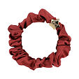 By Eloise London Gold Star Silk Scrunchie - Persimmon