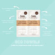 TanOrganic Self Tan Eco Towels 2 x 10 ml
