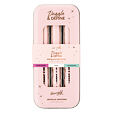 Barry M Dazzle &amp; Define Metallic Crayons (Orchid Flower, White, Galactic Teal) 3 szt - Orchid Flower, White, Galactic Teal