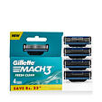 Gillette Mach 3 wymienne ostrza do golenia Fresh Clean 4 szt M