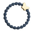 By Eloise London Gold Butterfly - Dove Blue
