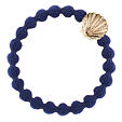 By Eloise London Gold Bling Seashell - Navy Blue