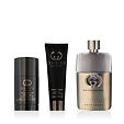 Gucci Guilty Pour Homme EDT 90 ml + DST 75 ml + SG 50 ml M - Bordo Cover With Stars