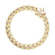 By Eloise London Gold Star Woven - Lemonade