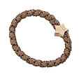 By Eloise London Gold Star Woven - Suede